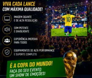 Estrutura Profissional para Eventos Empresariais e Transmissões da Copa do Mundo 2026 em Amazonas