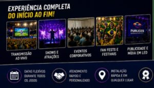 Soluções Tecnológicas para Arenas Temáticas e Eventos Esportivos da Copa 2026 em Paraná