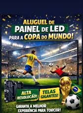 Estruturas Audiovisuais para Eventos Temáticos e Ações da Copa do Mundo 2026 em Espírito Santo